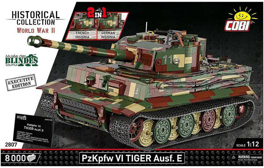 Cobi Panzerkampfwagen VI Tiger Ausf. E - Executive Edition (2807)