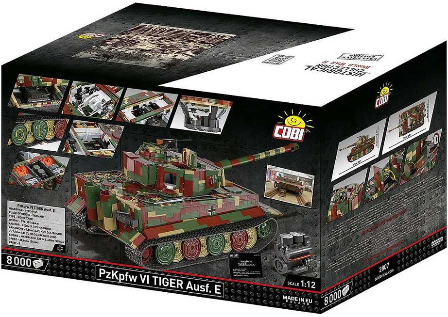 Cobi Panzerkampfwagen VI Tiger Ausf. E - Executive Edition (2807)