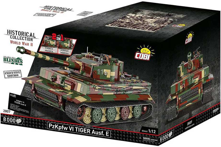 Cobi Panzerkampfwagen VI Tiger Ausf. E - Executive Edition (2807)