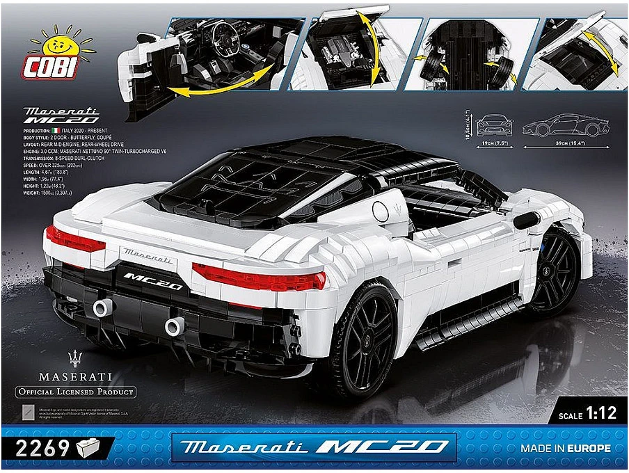 „Cobi Maserati MC20“ (24335)