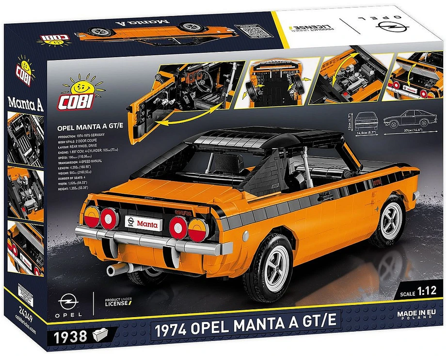 Cobi Opel Manta A GT/E 1974