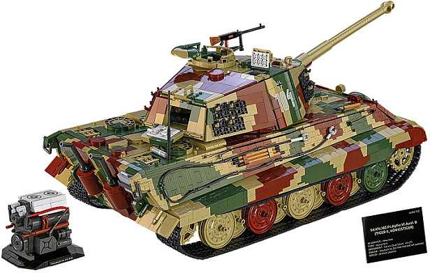 Cobi Tiger II Król tygrys (2808)