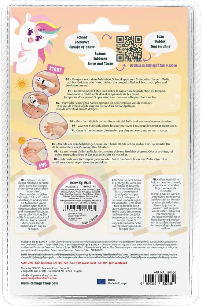 Colop COLOP little NIO Cleany Stamp Unico mažmeninė prekyba