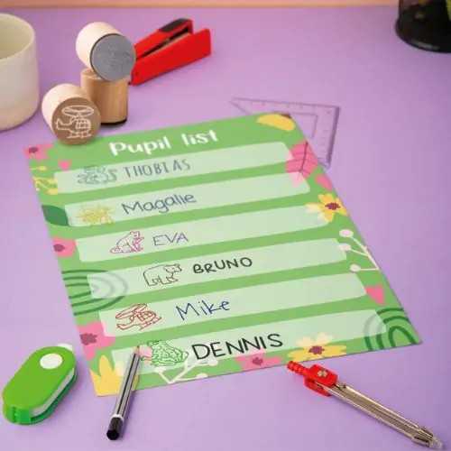 Colop COLOP WOODIES Stempel-Set ''exotic Animation'' retail