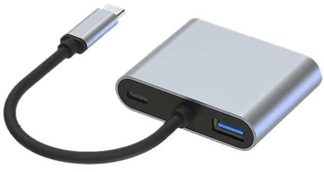 Adapteris AV Conceptronic CONCEPTRONIC Dock USB-C->HDMI,VGA,USB3.0,100WPD 0.15m gr