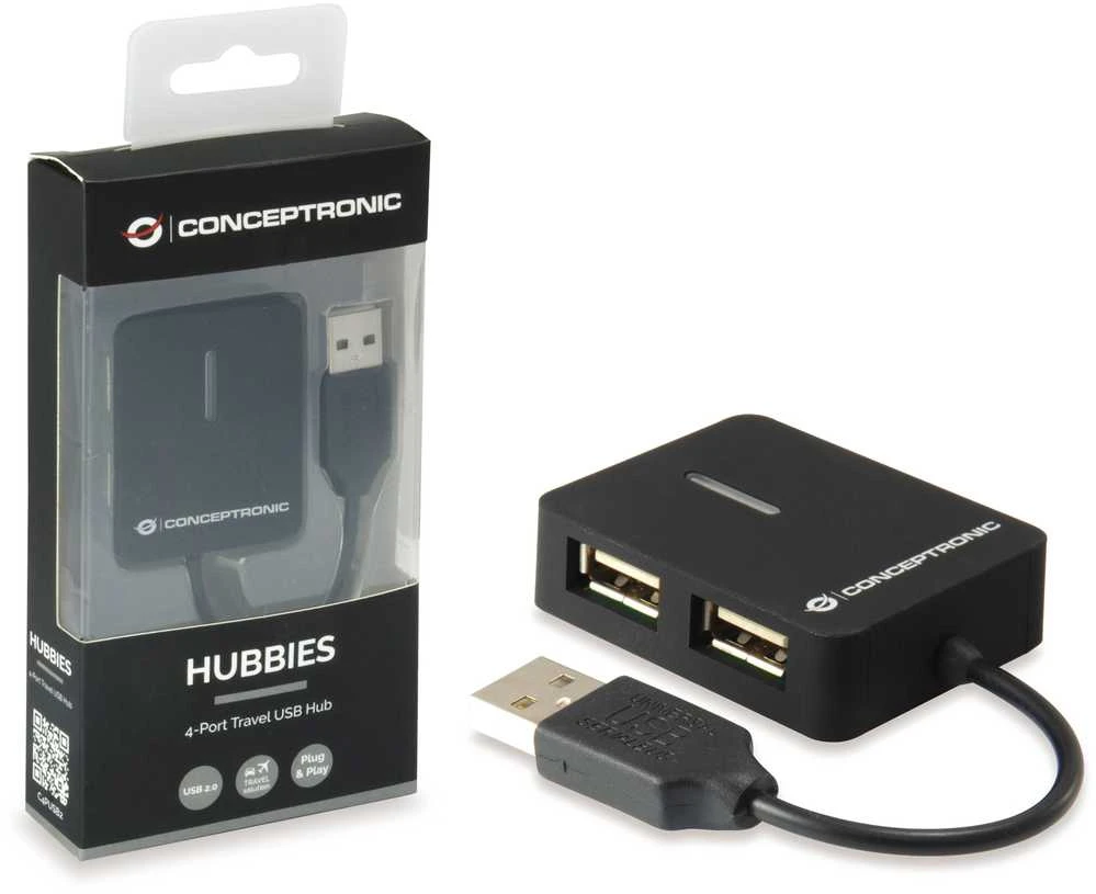 „Conceptronic C4PUSB2“ USB-A šakotuvas