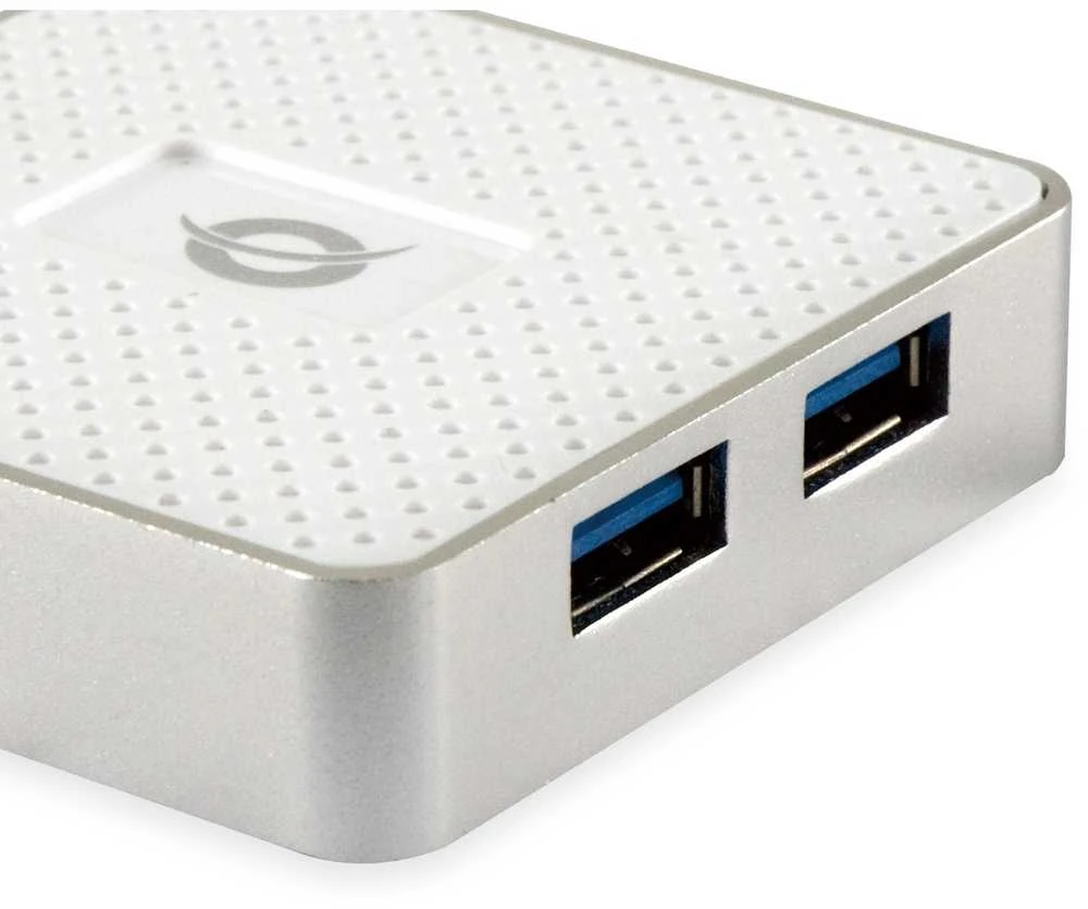 HUB USB Conceptronic 4x USB-A 3.0 (HUBBIES03W)