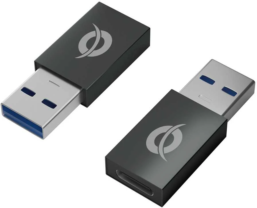 Adapteris AV Conceptronic Conceptronic DONN10G lyties keitiklis / kabeliai USB A USB C Juodas