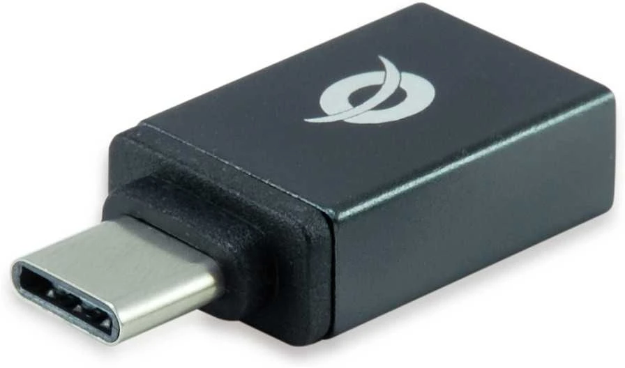 CONCEPTRONIC adapteris USB-C -> USB-A 3.0 2 vnt. pakuotėje, pilka