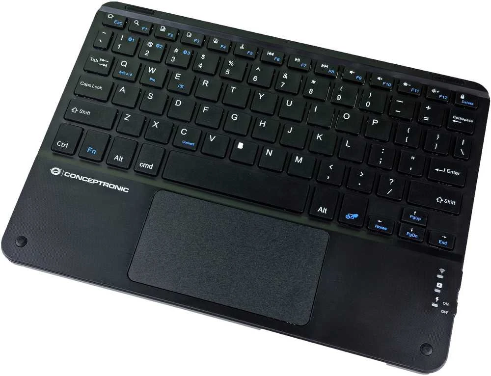 CONCEPTRONIC Belaidė klaviatūra, QWERTY-išdėstymas US/EN 10 sw