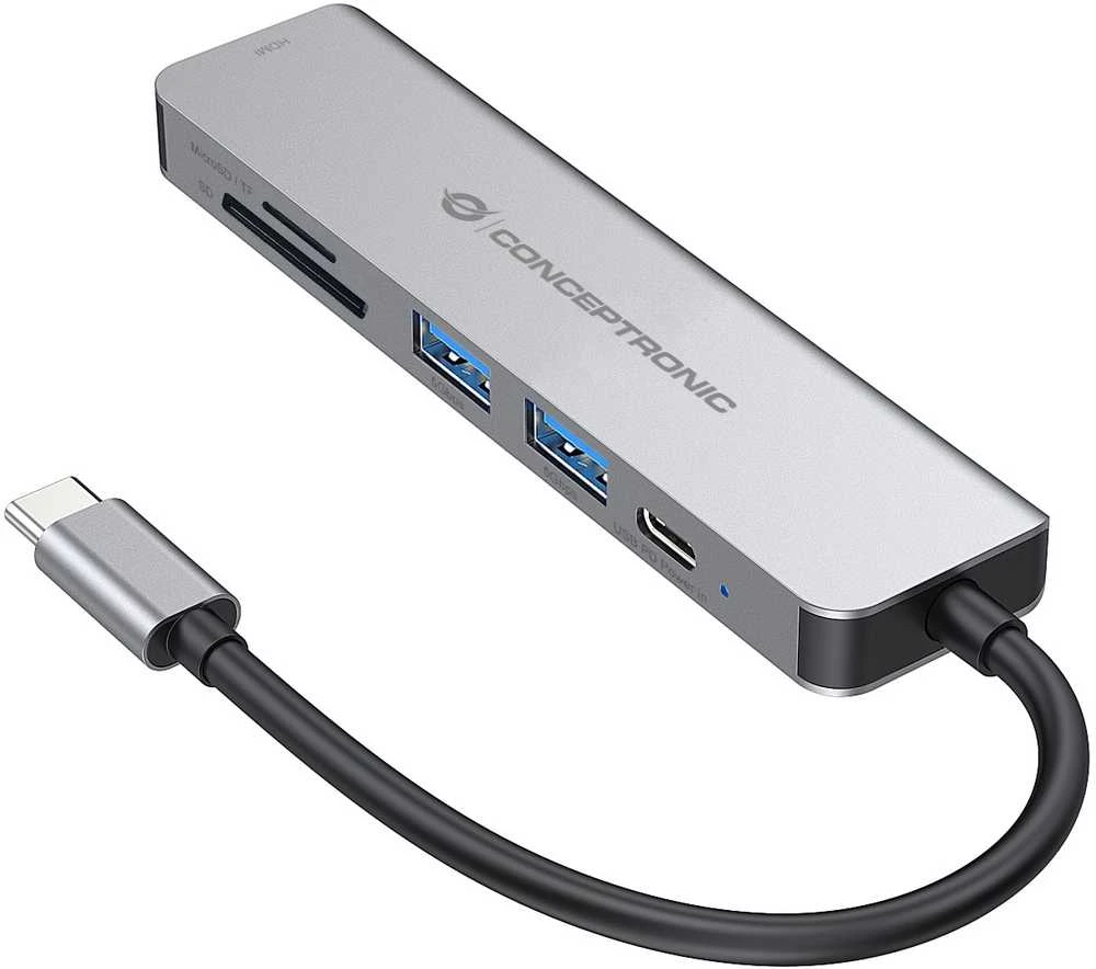 „Conceptronic DONN02G 6-in-1“ prijungimo stotis