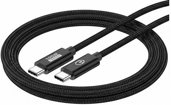 Kabelis USB Conceptronic USB-C - USB-C 2 m Juodas (ETTA02B20)