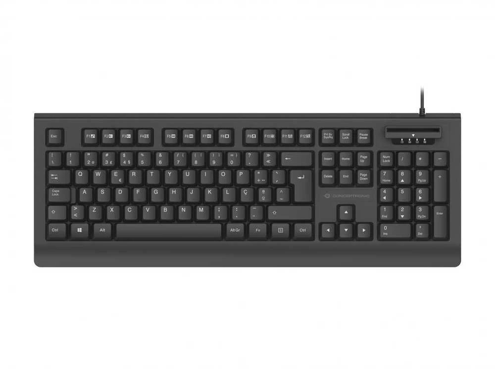 Conceptronic klaviatūra Conceptronic laidinė klaviatūra KAYNE01ES QWERTY