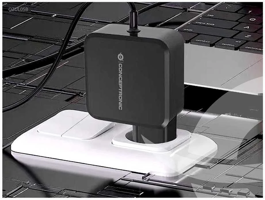 Carruzzo Conceptronic OZUL05BE mobiliojo įrenginio kroviklis Universalus Juoda AC Vidaus