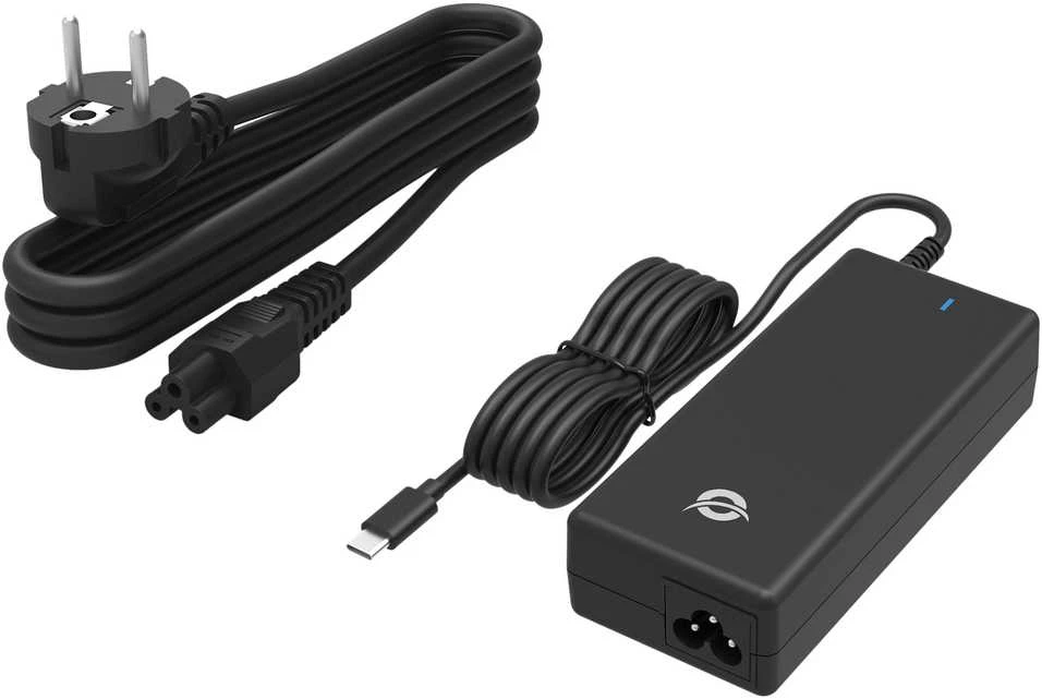 Conceptronic 100W GaN įkroviklis su maitinimo laidu