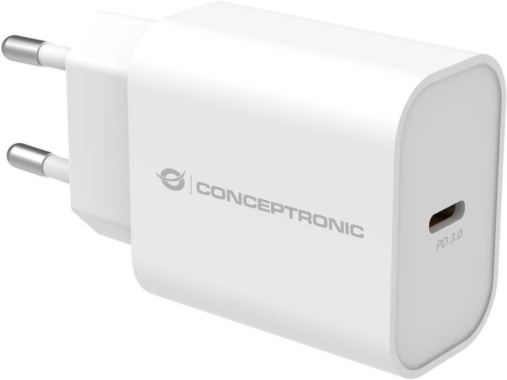 Įkroviklis Conceptronic ALTHEA10W PD/PPS 1 USB-C 25 W Baltas
