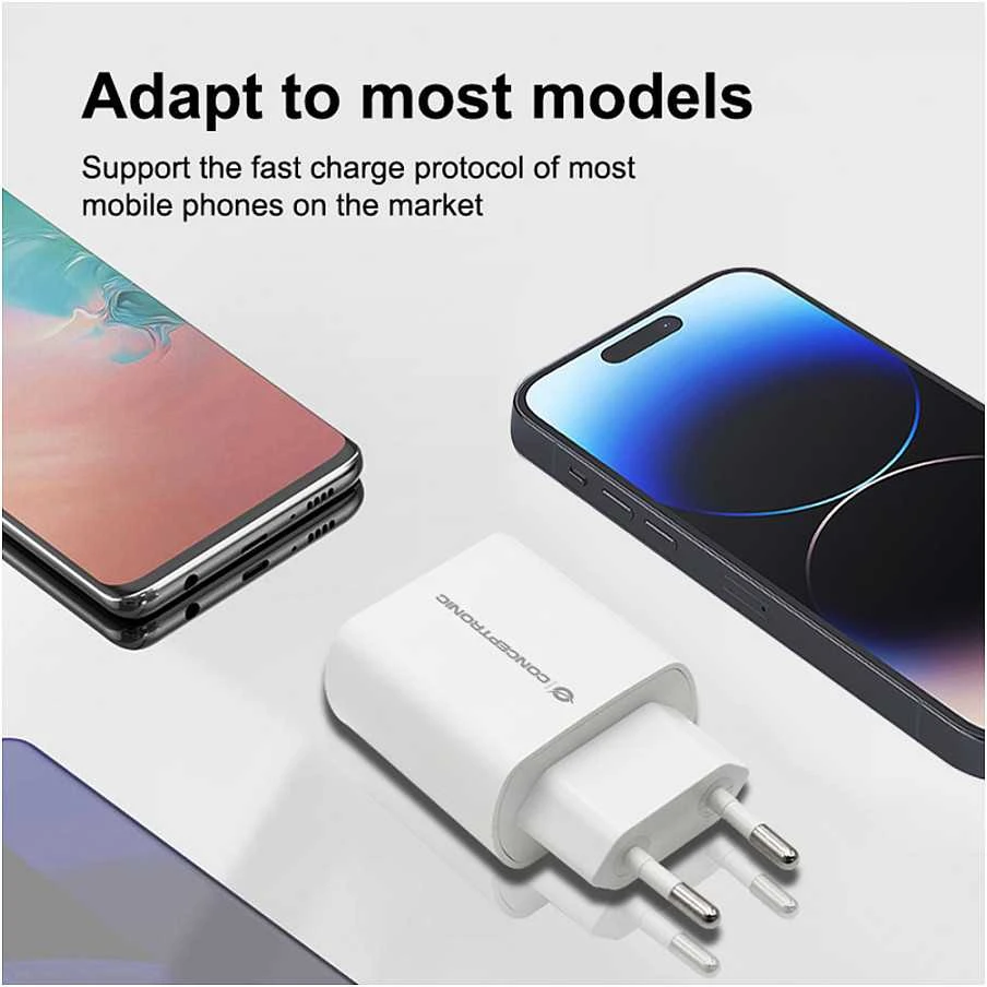 Įkroviklis Conceptronic ALTHEA14W Desktop 1 USB-C 20 W