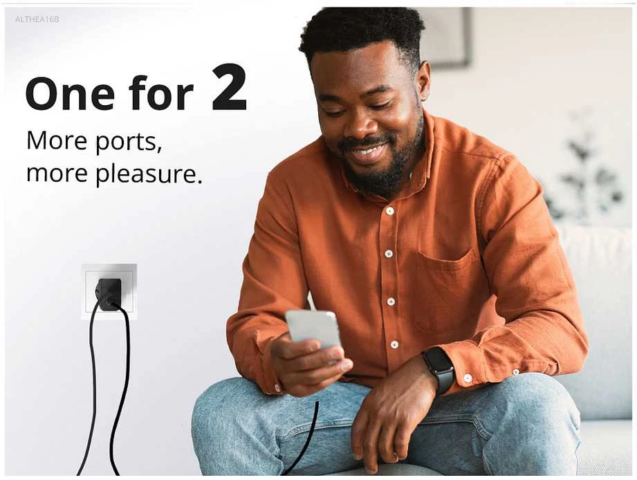 Įkroviklis Conceptronic ALTHEA16B GaN USB PD 1 USB-A 1 USB-C