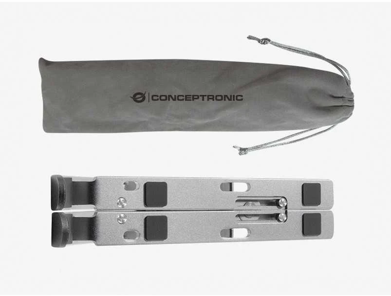 Conceptronic Conceptronic THANA04S stojak na notebooka Podstawka na notebooka Sidabrinė 39,6 cm (15.6'')