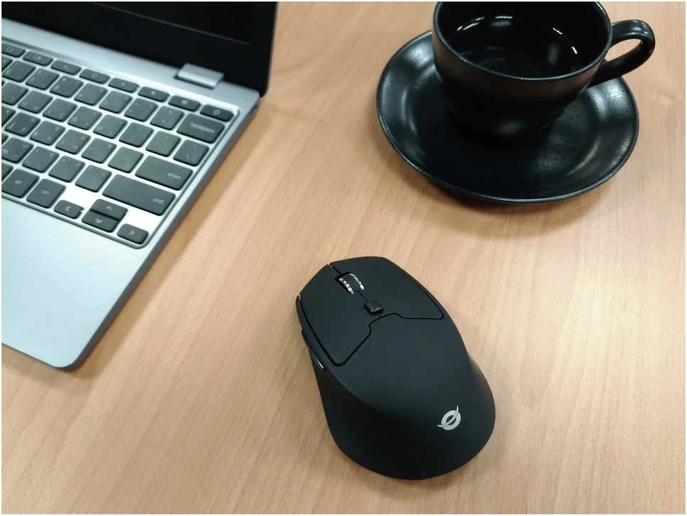 CONCEPTRONIC Pelė Wireless BT5.2/6Btns ERGO juodas