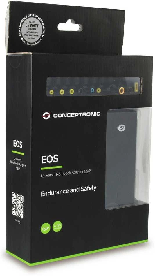 „Conceptronic“ nešiojamojo kompiuterio kintamosios srovės adapteris 65 W, 4 A, 20 V (CNB65)