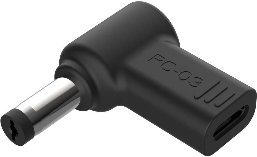 Adapteris USB Conceptronic USB-C - DC-in Juodas (ABBY15PC03)