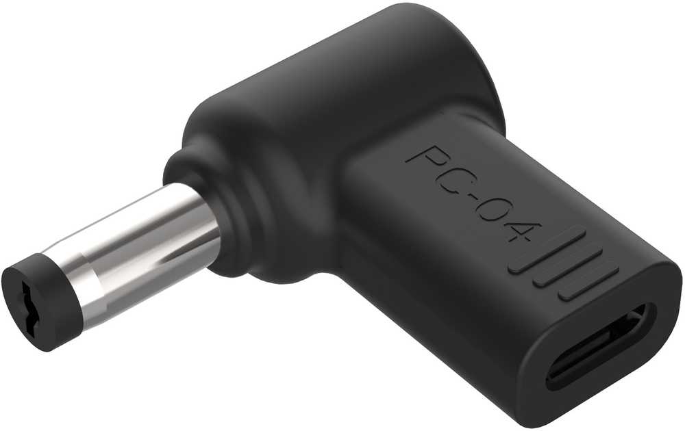 Adapteris USB Conceptronic USB-C - DC-in Juodas (ABBY15PC04)