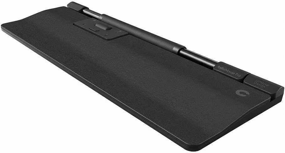 Carruzzo Contour Design RollerMouse Pro kompiuterinė pelė Biuras RF belaidė + Bluetooth + USB Type-A Optinis 2800 DPI