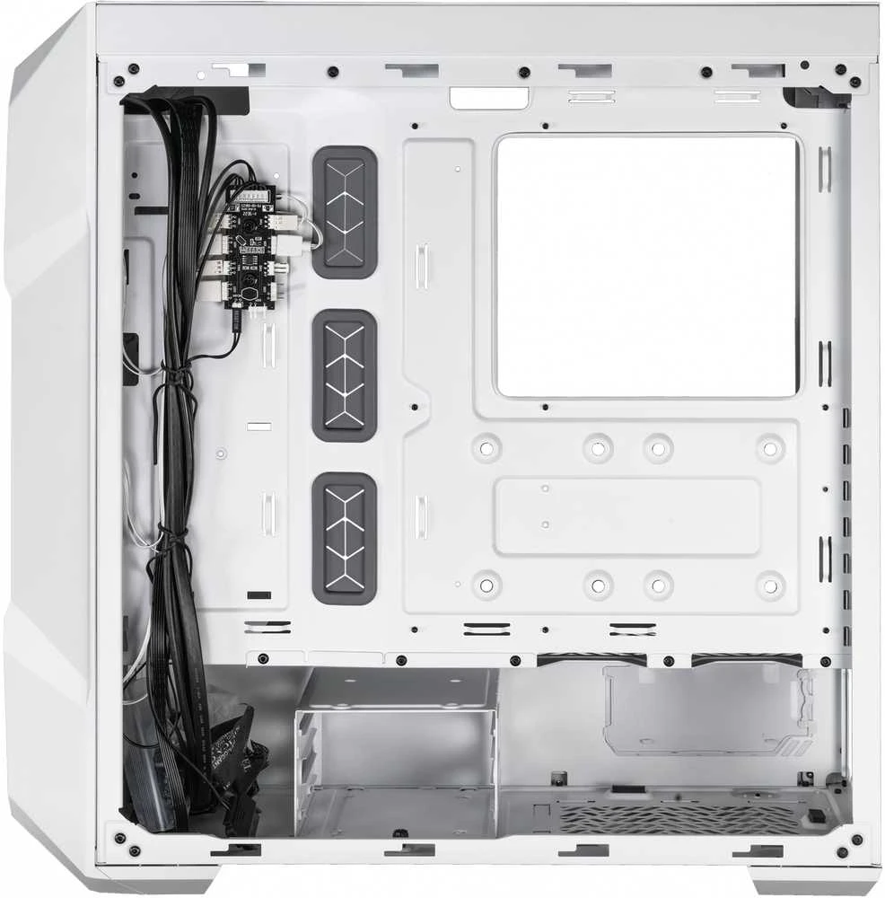 COOLER MASTER PC dėklas MasterBox TD500 V2 Mesh ARGB baltas