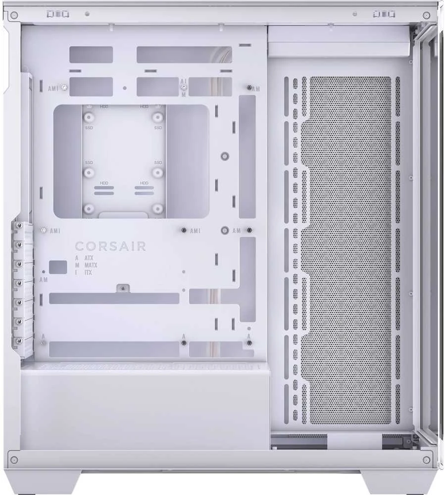 Kompiuterio korpusas Corsair iCUE 3500X CC-9011277-WW | baltos spalvos | be maitinimo bloko