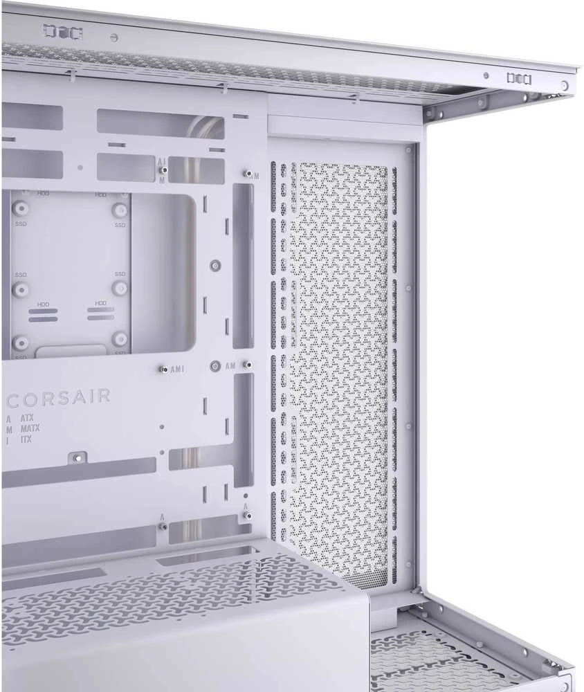 Kompiuterio korpusas Corsair iCUE 3500X CC-9011277-WW | baltos spalvos | be maitinimo bloko