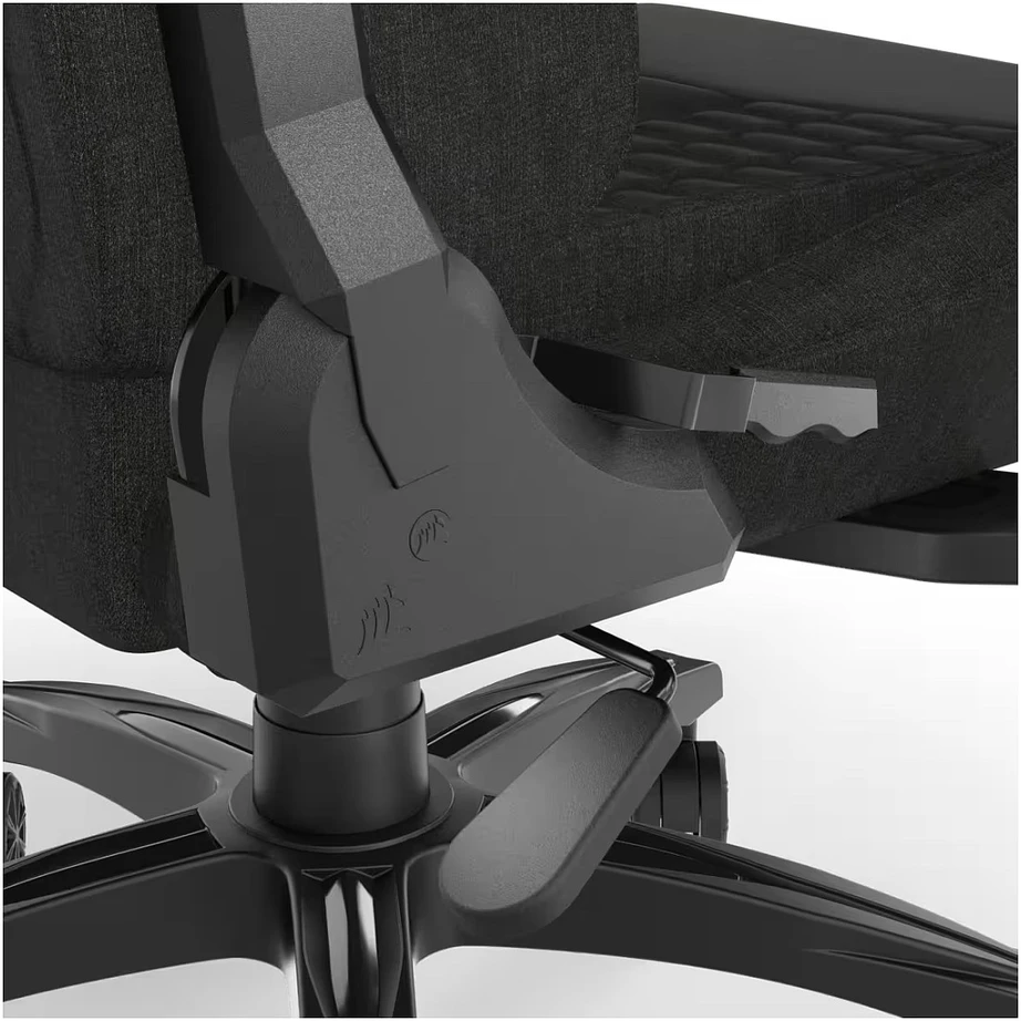 CORSAIR TC100 RELAXED žaidimų kėdžių audinys Juodas