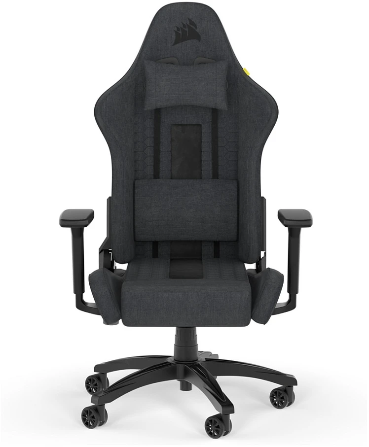 CORSAIR TC100 RELAXED Žaidimų kėdžių audinys Pilkas ir Juodas