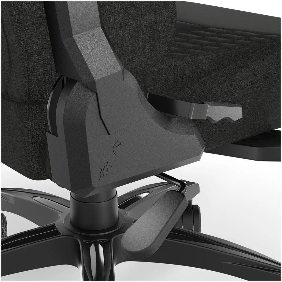 CORSAIR TC100 RELAXED žaidimų kėdė Leatherette Juodas