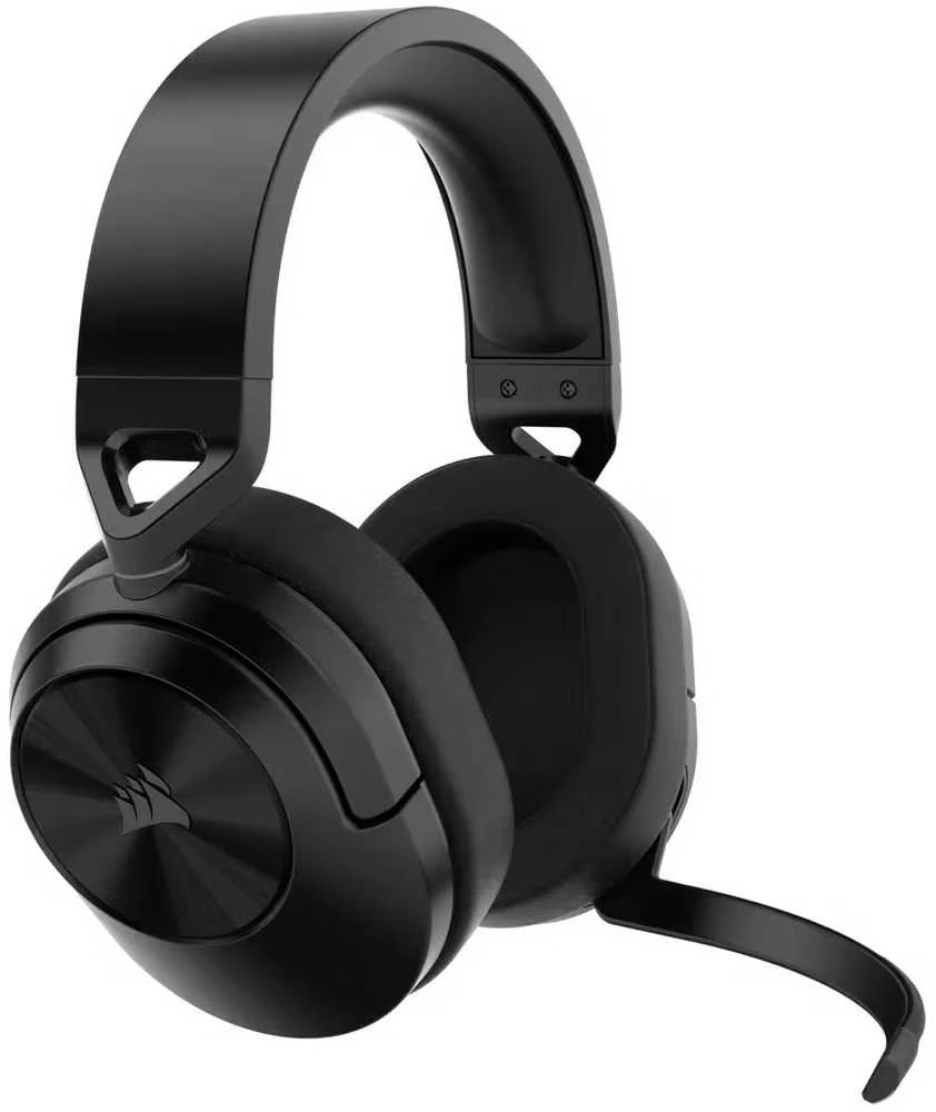 Corsair HS55 žaidimų ausinės, belaidės, Anglies pluošto spalvos