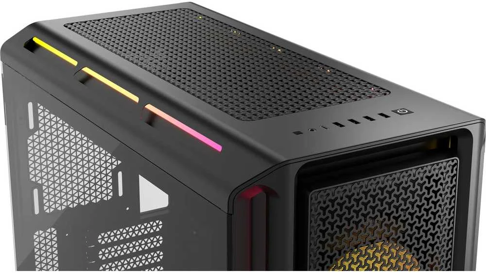 Corsair iCUE LINK 5000T LX RGB Midi Tower Juodas