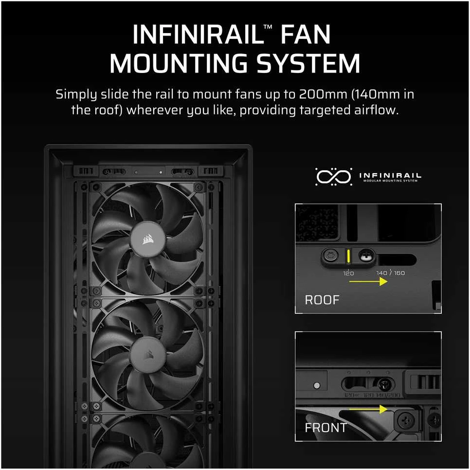 Corsair FRAME 5000D RS - Juodas CC-9011307-WW