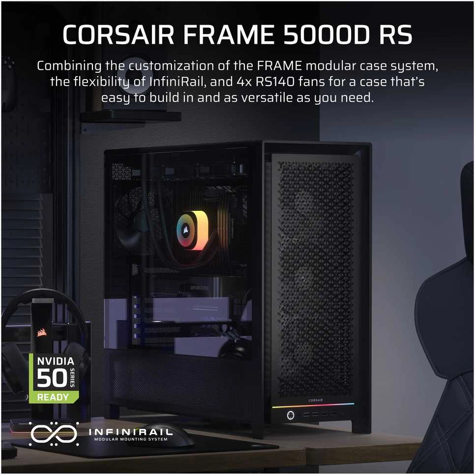 Corsair FRAME 5000D RS - Juodas CC-9011307-WW