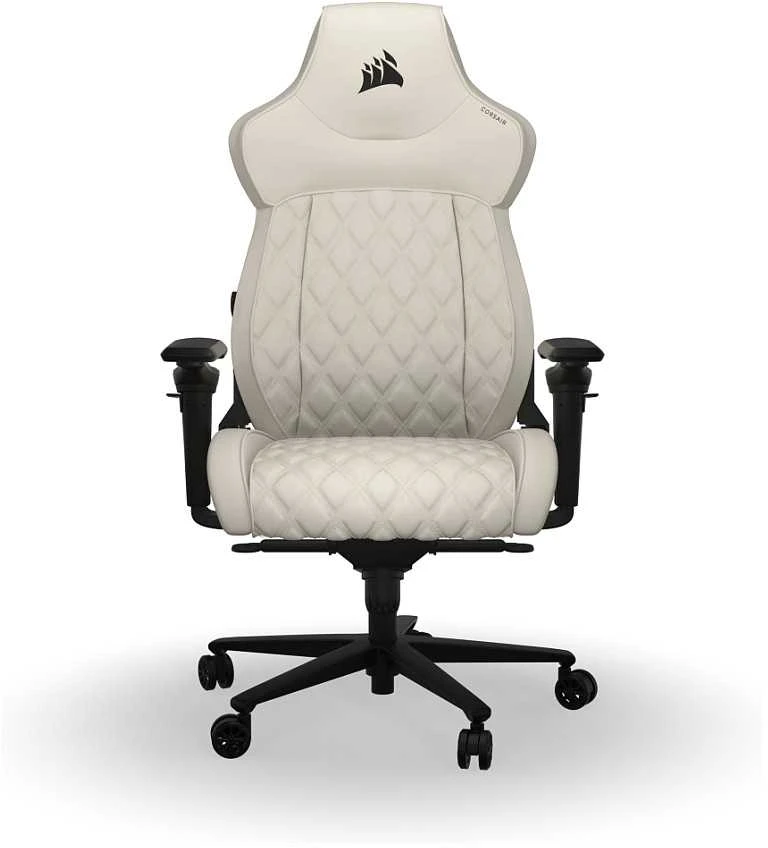 Corsair Microsystems „Corsair TC500 LUXE“, kompiuterinių žaidimų kėdė, 120 kg, apmušta sėdynė, apmuštas atlošas, 180 cm, juoda