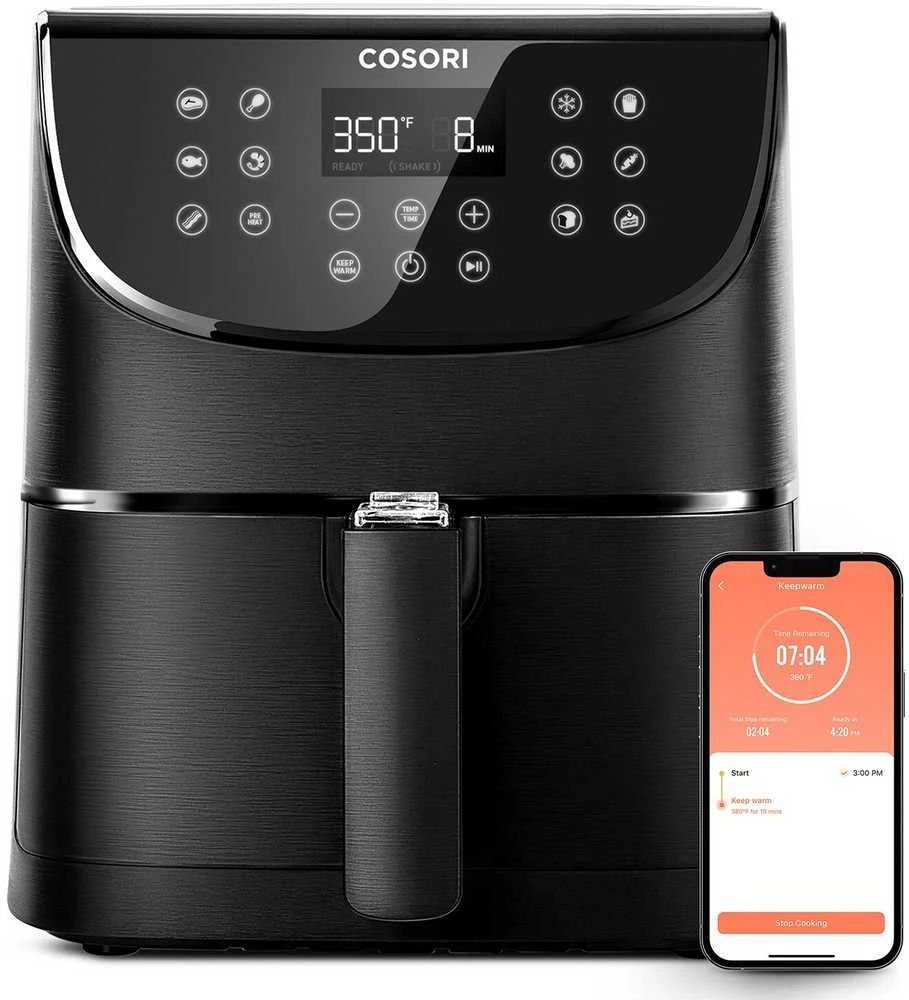 Cosori Smart CS158-AF-RXB karšto oro gruzdintuvė, 5.5l