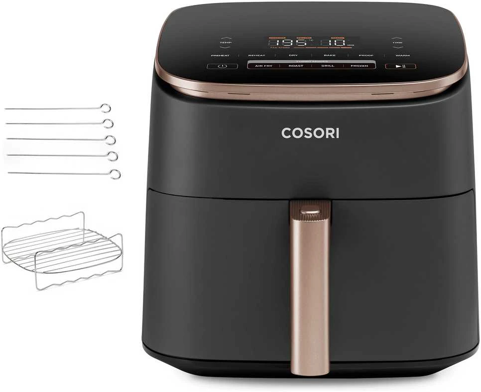 Cosori TurboBlaze Chef Edition Gruzdintuvė, 6 l