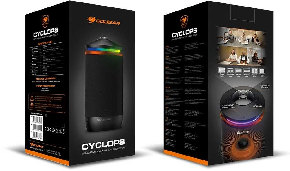 COUGAR CYCLOPS AIO Kamera / Garsiakalbis / Mikrofonas