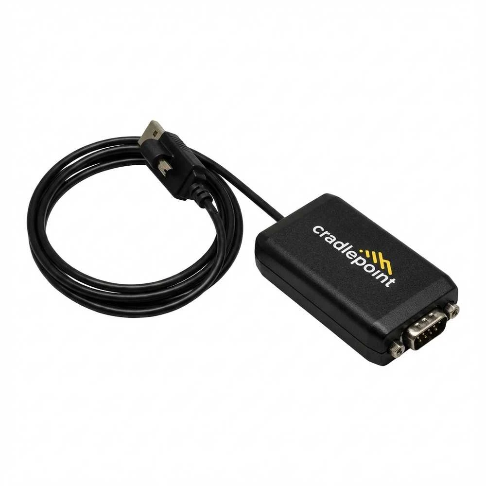 Cradlepoint USB į RS-232 adapteris su varžtais