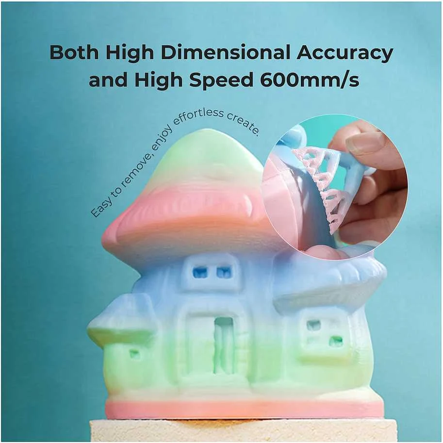 „Creality Hyper Rainbow“ virbalai 1,75 mm, 1kg – Spring Lake