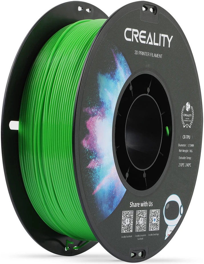Creality CR-TPU - 1.75mm - 1kg - Žalias