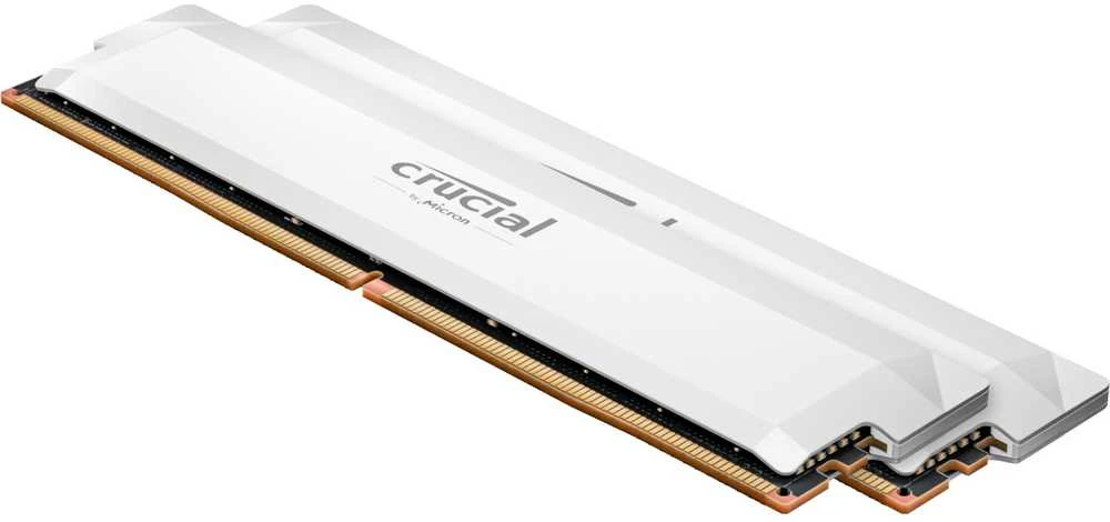 RAM Crucial Pro Overclocking 32GB [2x16GB 6000MHz DDR5 CL36 UDIMM] balta