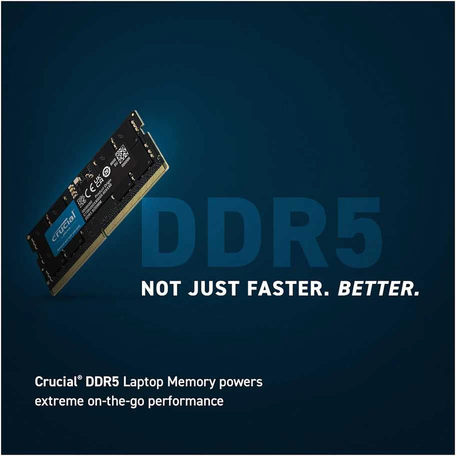 RAM Nešiojamojo kompiuterio atmintis Crucial SO-DIMM 24 GB DDR5-5600