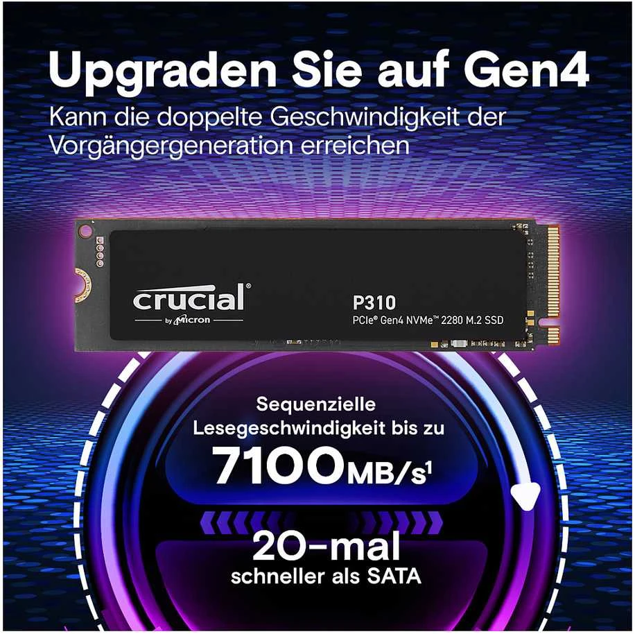 Crucial P310 M.2 PCI-e 4.0 NVMe 4TB