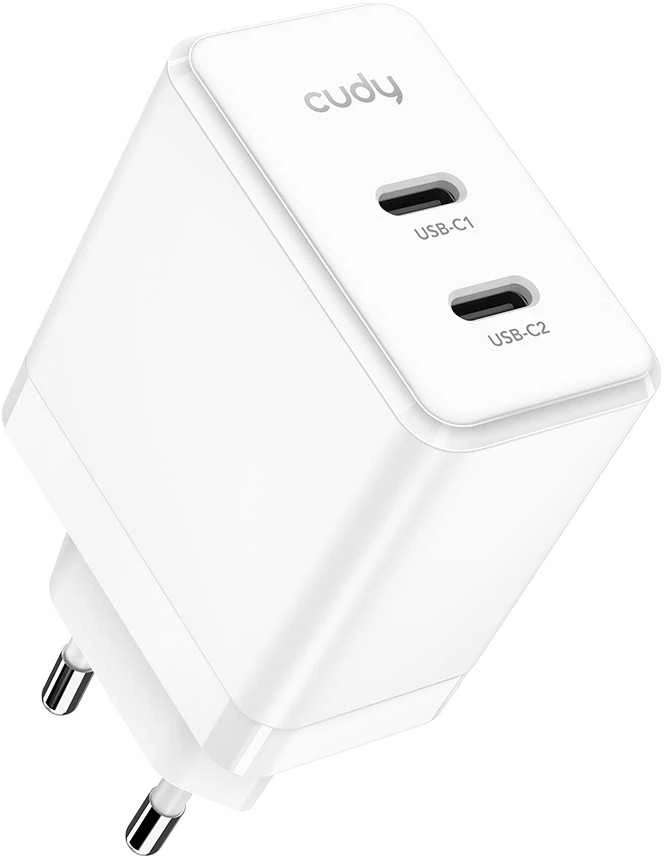Sieninis įkroviklis Cudy CH40_EU (2x USB-C, 40W)