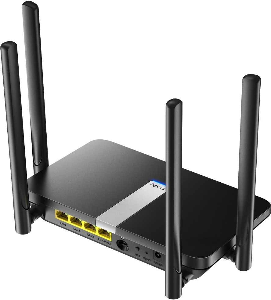 Belaidis Maršrutizatorius - Cudy LT500 Dual-Band 4G Greitasis Ethernet Juodas